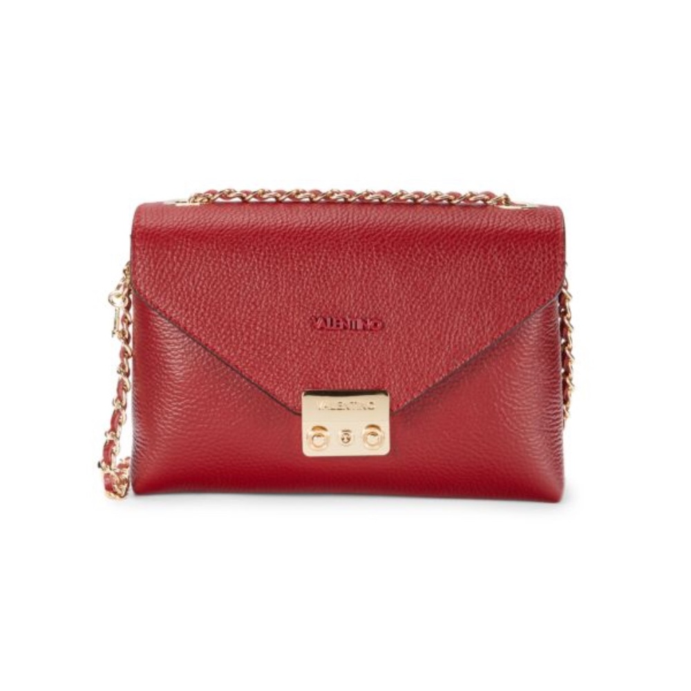 VALENTINO Isabelle Dol Leather Shoulder Bag with Dust Bag NWT
